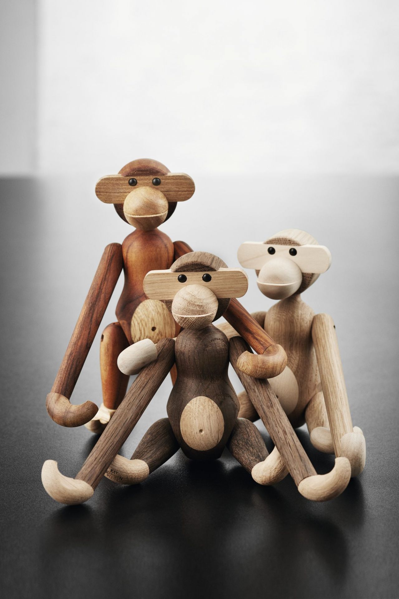 モンキー S スモークドオーク Monkey Small Kay Bojesen Denmark